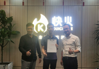 廣州蜜桃成人在线免费视频設計公司成功簽約短視頻辦公室蜜桃成人在线免费视频項目